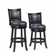 Bowery Hill Modern / Contemporary Swivel Counter Stool - Black