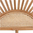 Bowery Hill Bohemian Natural Rattan Queen Size Standalone Headboard