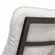 Bowery Hill 4-Piece Beige Outdoor Patio Metal Conversation Set