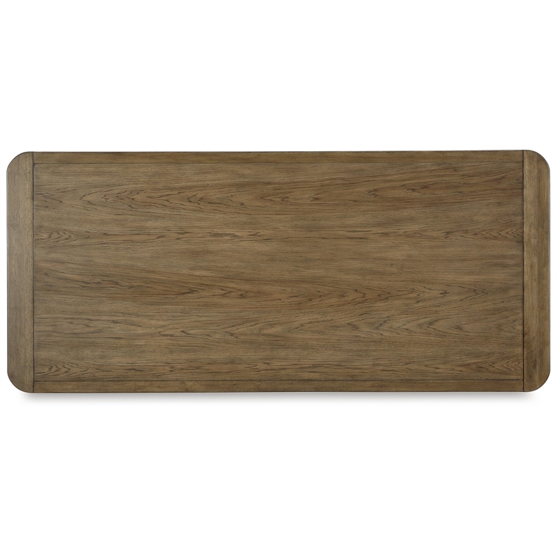 Bowery Hill Contemporary Brown Wood Counter Height Dining Table