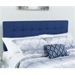 Bowery Hill Contemporary Tufted Full Panel Headboard in Navy