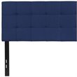Bowery Hill Contemporary Tufted Full Panel Headboard in Navy