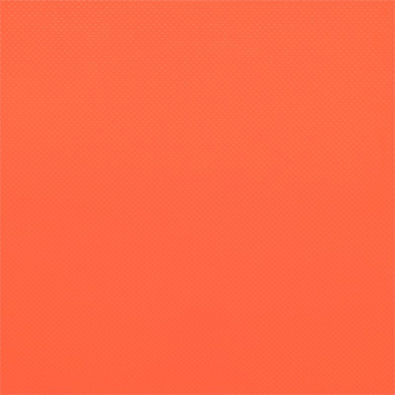 Bowery Hill Plastic Carry Handle Stacking Chair in Orange and Black