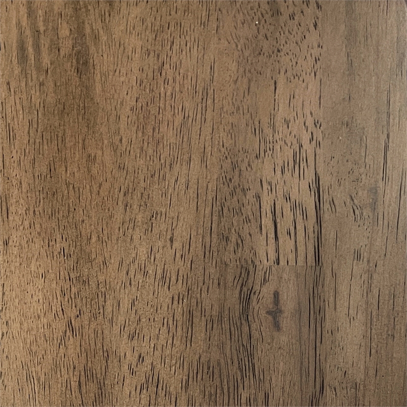 Bowery Hill Beacon Asian Hardwood Server in Smokey White and Peppercorn