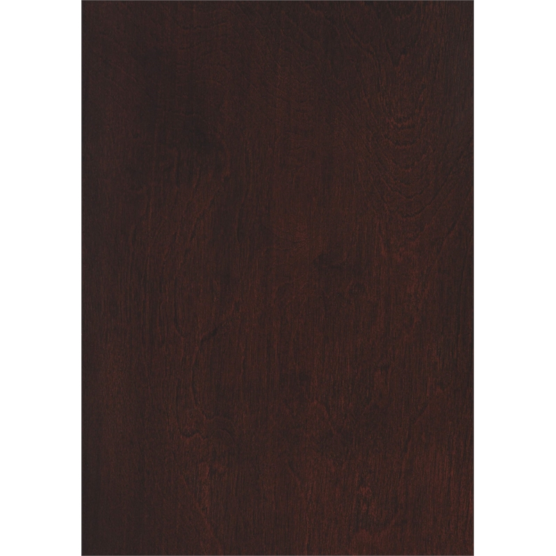 Bowery Hill Contemporary 6-Piece Engineered Wood Dining Set in Brown