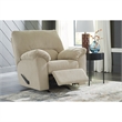 Bowery Hill Contemporary Corner-blocked Frame Recliner in Sand