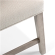 Bowery Hill Wood 7-Piece Dining Table Set in Natural