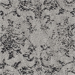 Bowery Hill Oriental Polypropylene Gray Finish Area Rug - Round 4'