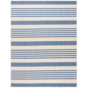 Bowery Hill Bohemian Polypropylene Beige Indoor Outdoor Rug - 9' x 12'