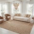 Bowery Hill Transitional Jute Beige Finish Area Rug - 8' x 10'