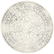 Bowery Hill Modern / Contemporary Fabric 6' Round Power Loomed Rug
