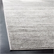 Bowery Hill Contemporary 10' X 14' Power Loomed Rug in Ivory and Silver