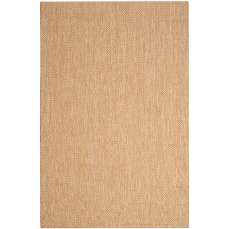 Bowery Hill Contemporary 9' X 12' Power Loomed Rug in Natural and Cream
