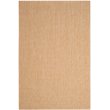 Bowery Hill Contemporary 9' X 12' Power Loomed Rug in Natural and Cream