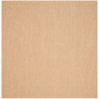Bowery Hill Contemporary 9' X 12' Power Loomed Rug in Natural and Cream