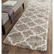 Bowery Hill Contemporary 9' X 12' Power Loomed Rug in Gray and Ivory
