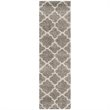 Bowery Hill Contemporary 9' X 12' Power Loomed Rug in Gray and Ivory
