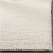 Bowery Hill Contemporary Wood 5' X 8' Hand Tufted Rug in Ivory