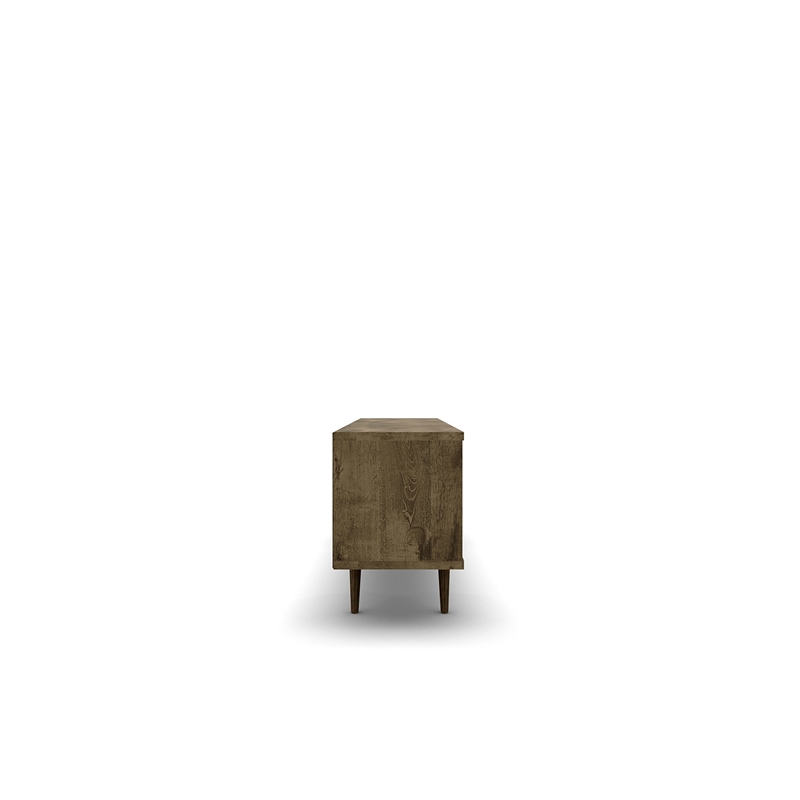 Bowery Hill Wood TV Stand for TVs up to 60