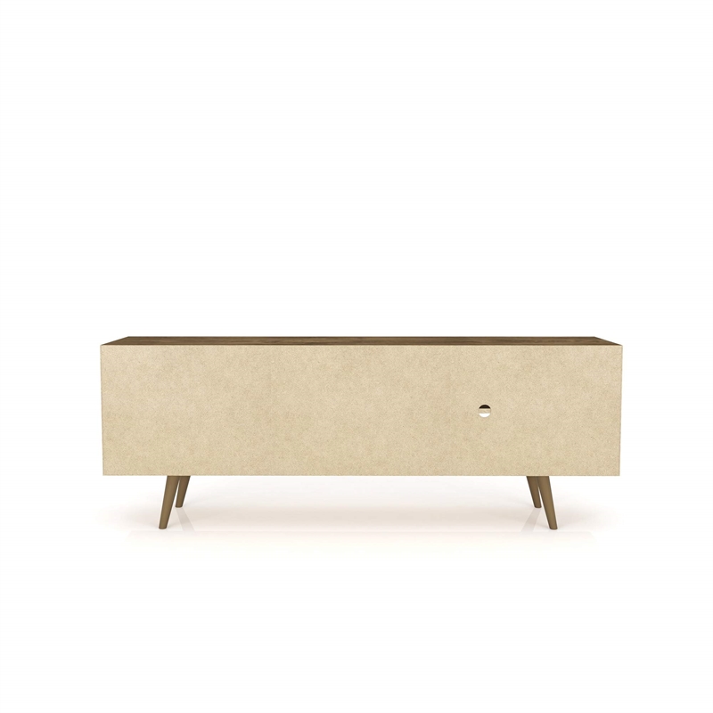 Bowery Hill Wood TV Stand for TVs up to 60
