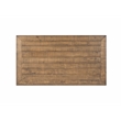 Bowery Hill Contemporary Solid Wood 2 Drawer Coffee Table Natural Brown