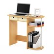 Bowery Hill Wood Home Laptop Notebook Computer Desk in Beech/Natural