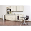 Bowery Hill Contemporary Open Top Receptacle in Stainless Steel