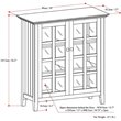 Bowery Hill Solid Wood 39 