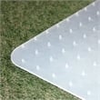 Bowery Hill Polypropylene Rectangular Chair Mat for Carpets - 29