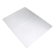 Bowery Hill Polypropylene Rectangular Foldable Chair Mat for Carpets - 46