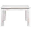 Bowery Hill Contemporary 46X30 Rustic Farm Table In Antique Rustic White