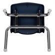 Bowery Hill Contemporary Student Stack School Chair - 12-Inch In Navy