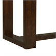 Bowery Hill Multipurpose Bar Table Set in Dark Walnut with USB Ports