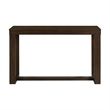 Bowery Hill Multipurpose Bar Table Set in Dark Walnut with USB Ports