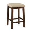Bowery Hill Multipurpose Bar Table Set in Dark Walnut with USB Ports