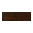 Bowery Hill Multipurpose Bar Table Set in Dark Walnut with USB Ports
