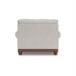 Bowery Hill Modern / Contemporary Polyester Beige Oversized Chair