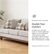 Bowery Hill Modern / Contemporary Polyester Beige Finish Sofa
