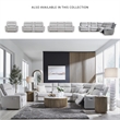 Bowery Hill Modern / Contemporary Polyester White Power Recliner