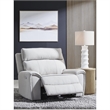 Bowery Hill Modern / Contemporary Polyester White Power Recliner