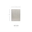 Bowery Hill Modern / Contemporary Wool Gray Finish Extra Large Rug