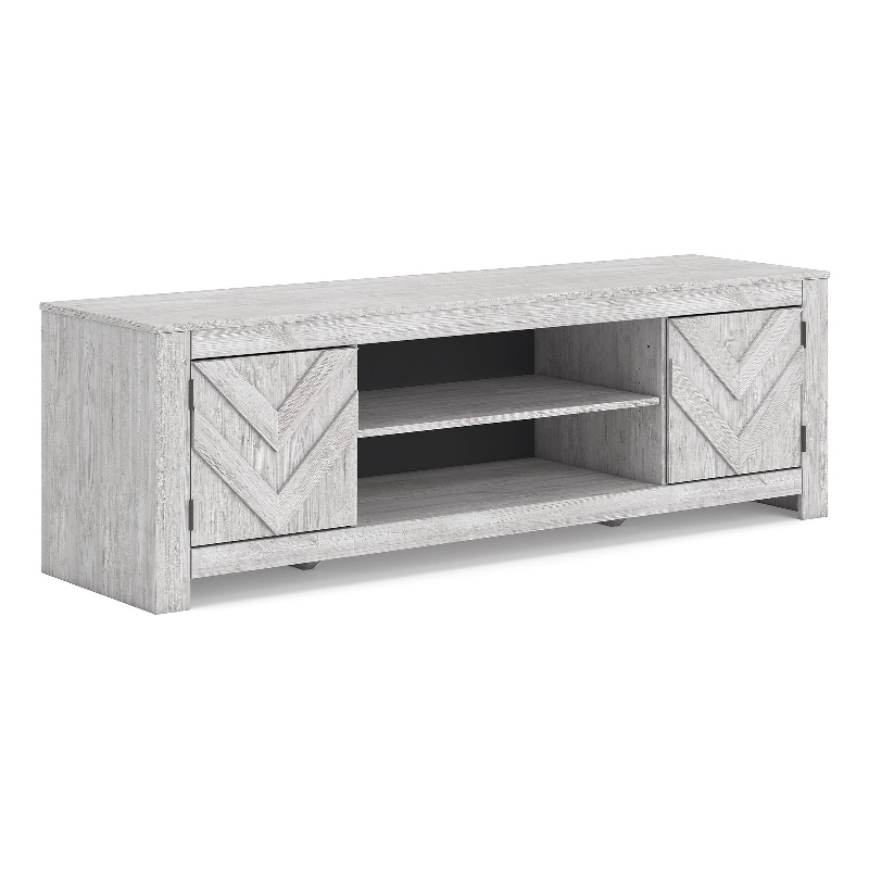 Bowery Hill Contemporary Engineered Wood White 71