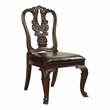Bowery Hill Traditional Solid Wood 9-Piece Extendable Dining Set in Cherry