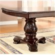 Bowery Hill Traditional Solid Wood 9-Piece Extendable Dining Set in Cherry