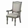 Bowery Hill Transitional Wood 9-Piece Extendable Dining Set in Gray