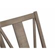 Bowery Hill Transitional Dining Side Chair with Upholstered Seat (Set of 2)