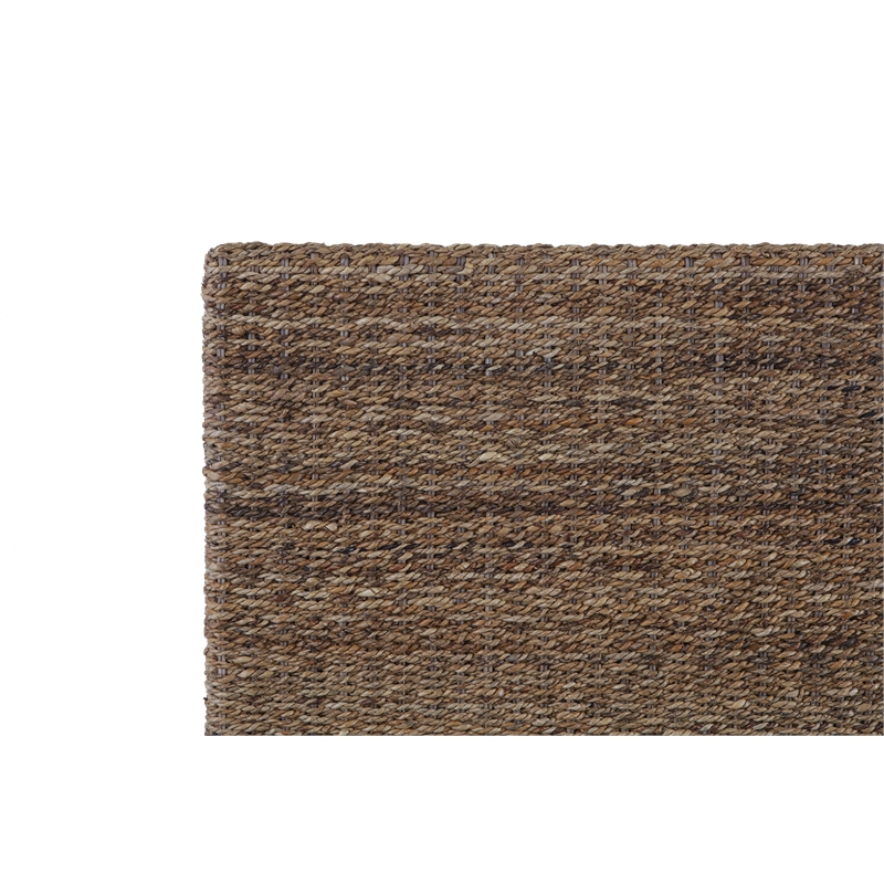 Bowery Hill Contemporary King Banana Leaf Panel Headboard in Natural