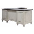 Bowery Hill Set of 2 L-Desk and Return Writing Table & Lateral Filing Cabinet