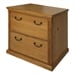 2 Wide Drawers/Natural