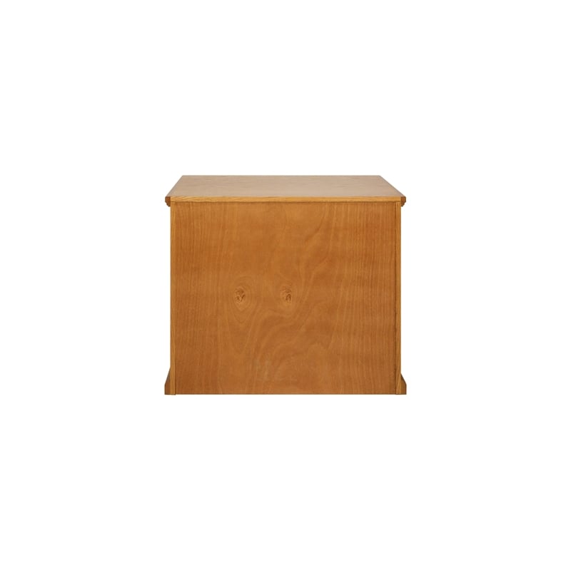 Bowery Hill 2 Drawers Traditional Wood Lateral Filing Cabinet in Natural